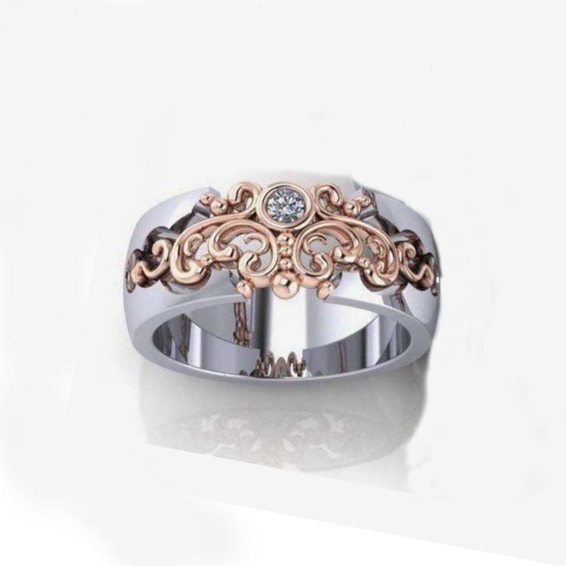 Delicate Artisan Gold Ring