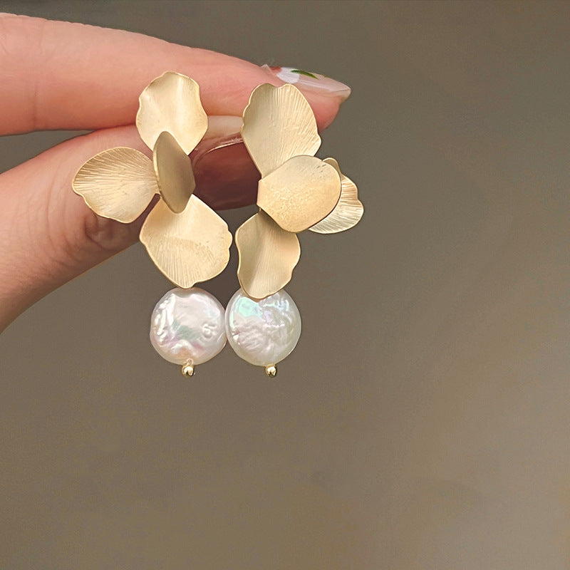 Vintage Handmade Pearl Earring