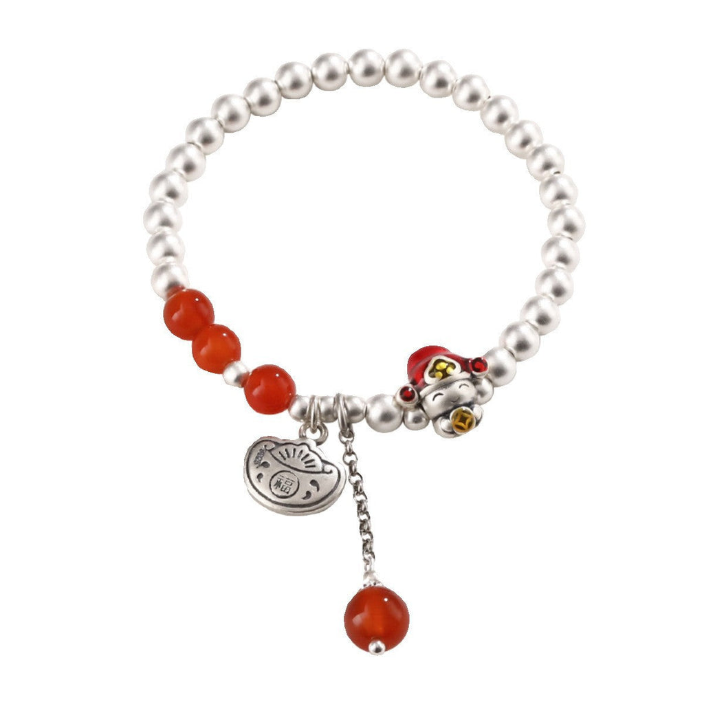 Delicate Artisan Pearl Bracelet