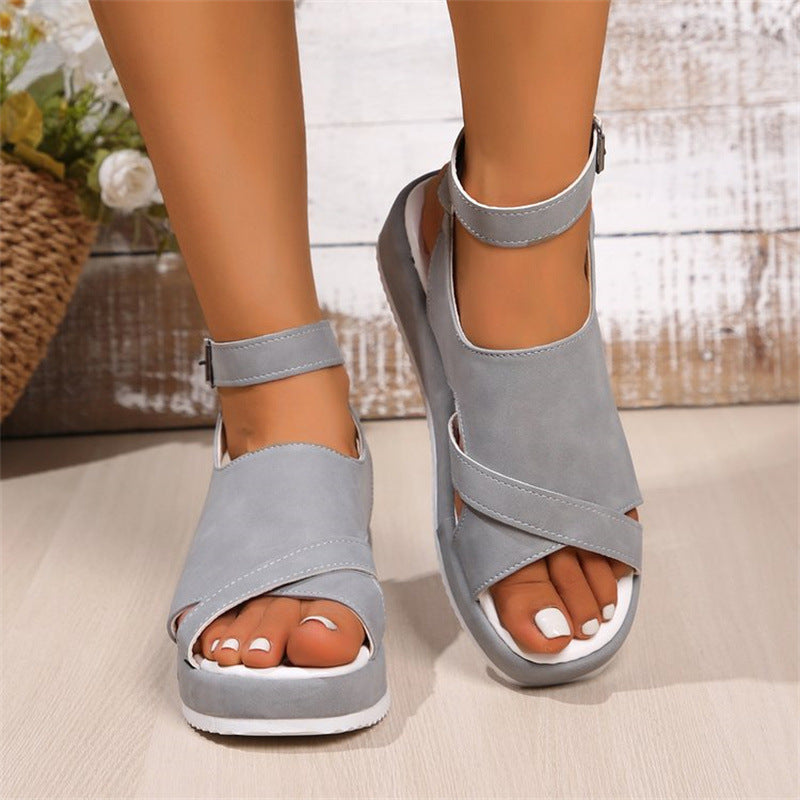 Vintage Inspired Orthopedic Sandals