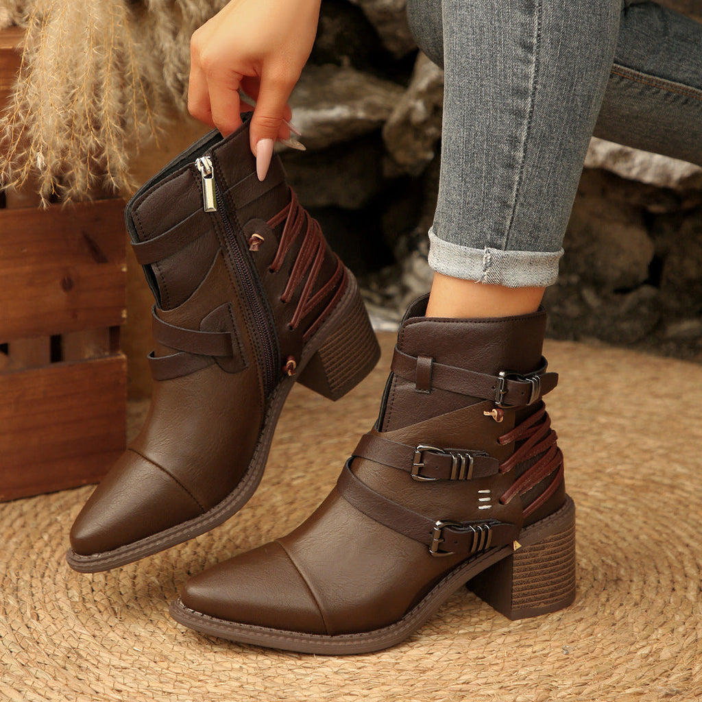 Chic Orthopedic Boots with Unique Design