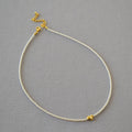 Delicate Artisan Pearl Necklace