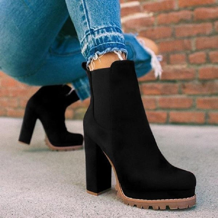 Classic Orthopedic Boots with Timeless Style