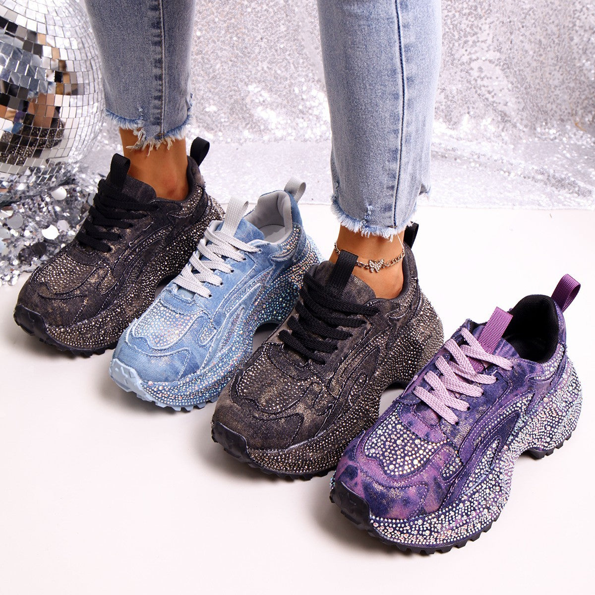 Chic Orthopedic Sneakers with Unique Design