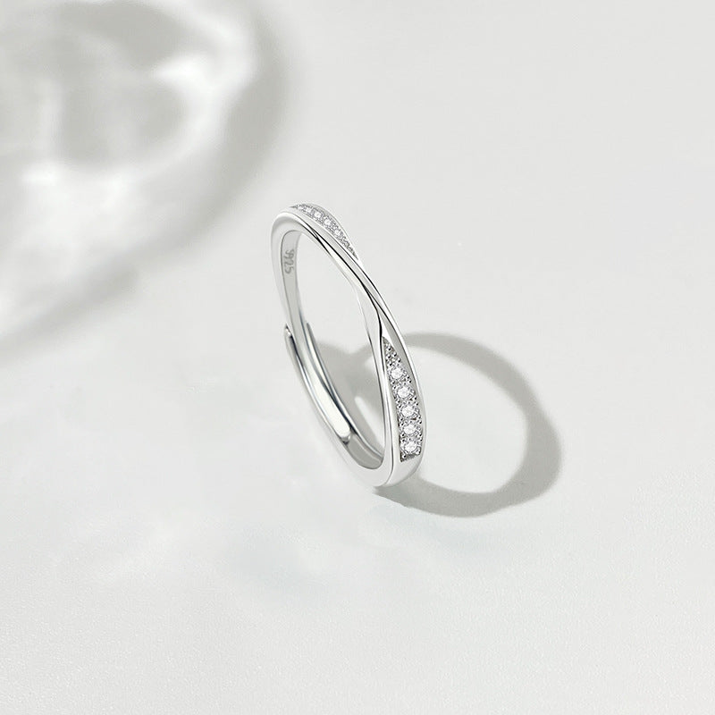 Romantic Silver Ring for Special Moments