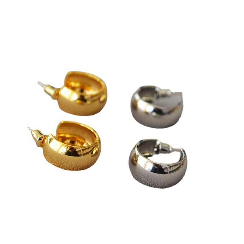 Delicate Artisan Silver Earring