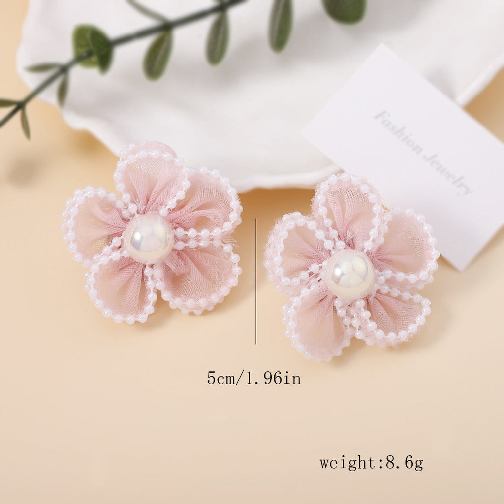 Delicate Artisan Pearl Earring