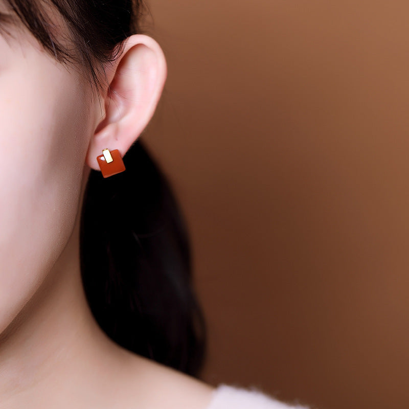 Delicate Artisan Silver Earring