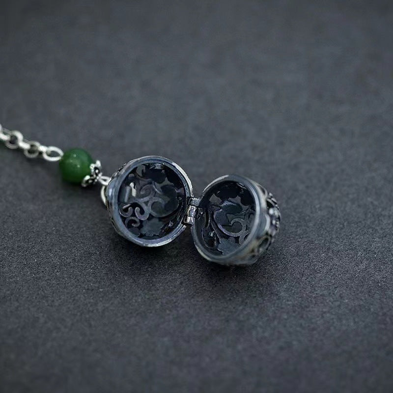 Delicate Artisan Silver Pendant
