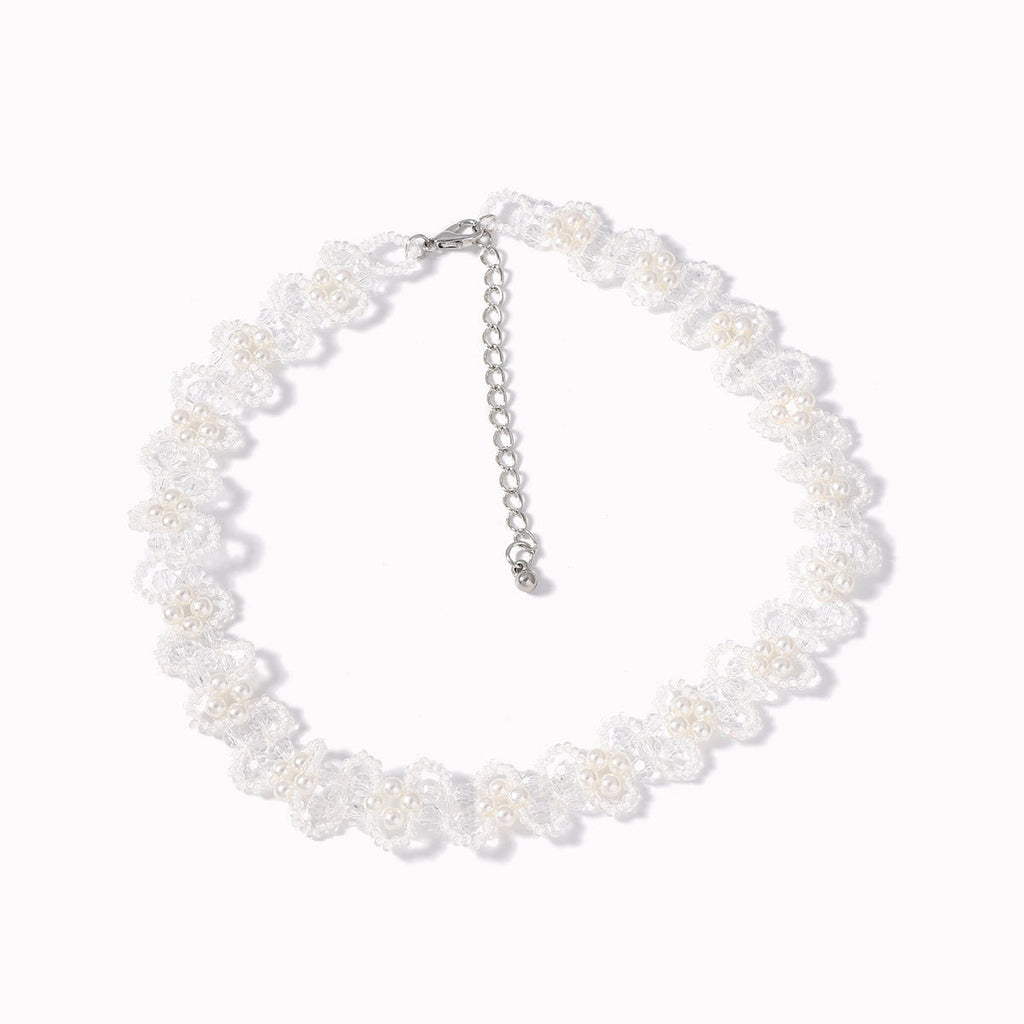 Delicate Artisan Pearl Necklace
