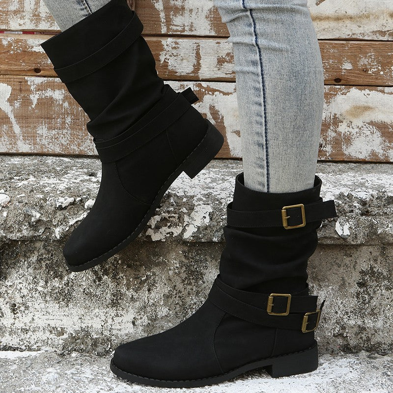 Classic Orthopedic Boots with Timeless Style