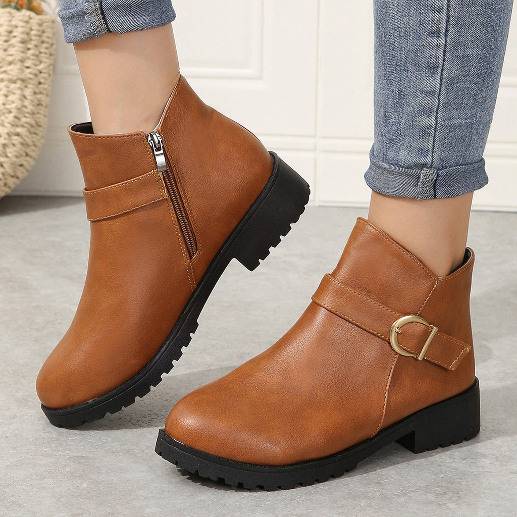 Classic Orthopedic Boots with Timeless Style