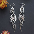 Vintage Handmade Silver Earring