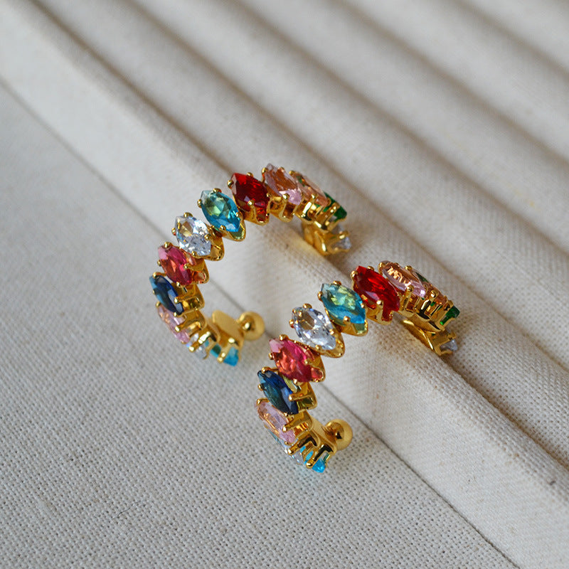Delicate Artisan Silver Earring