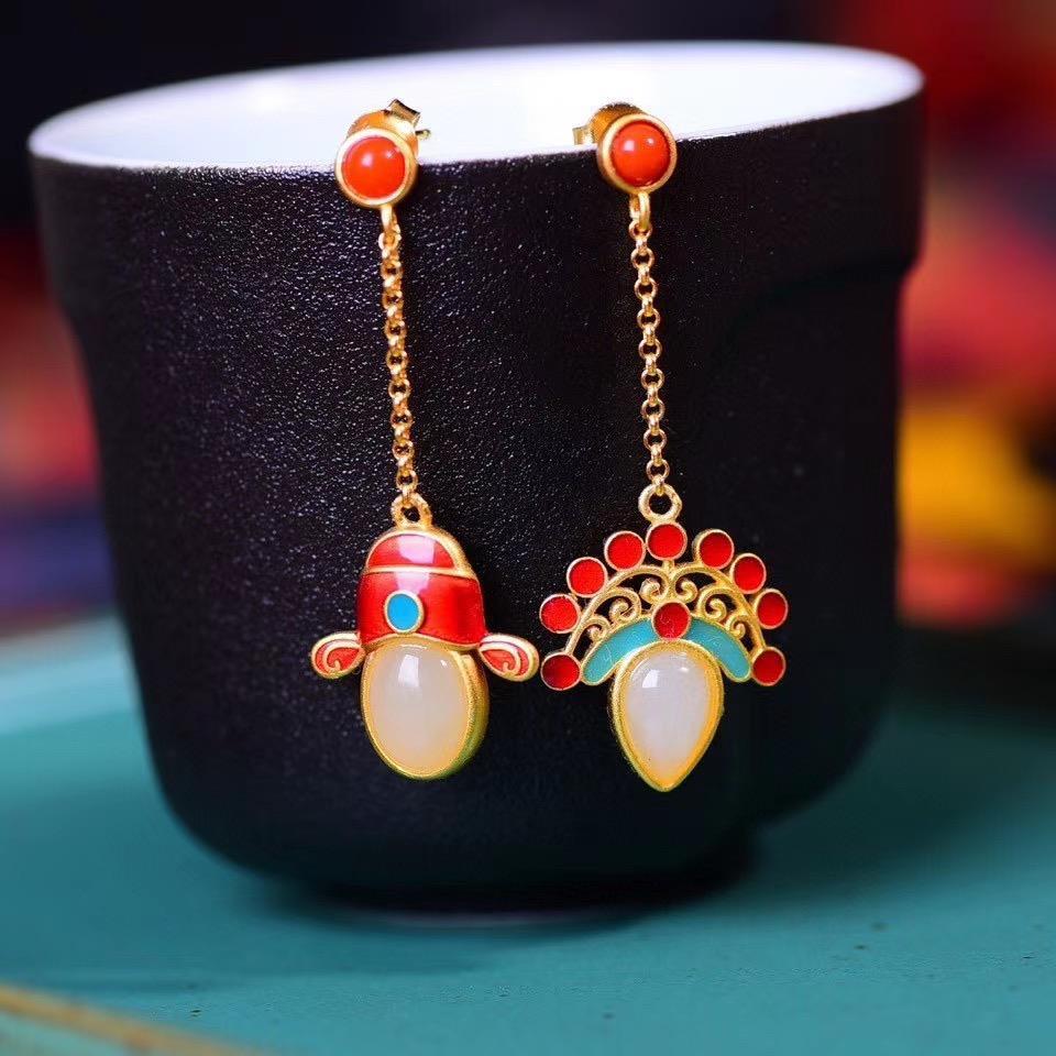 Delicate Artisan Silver Earring