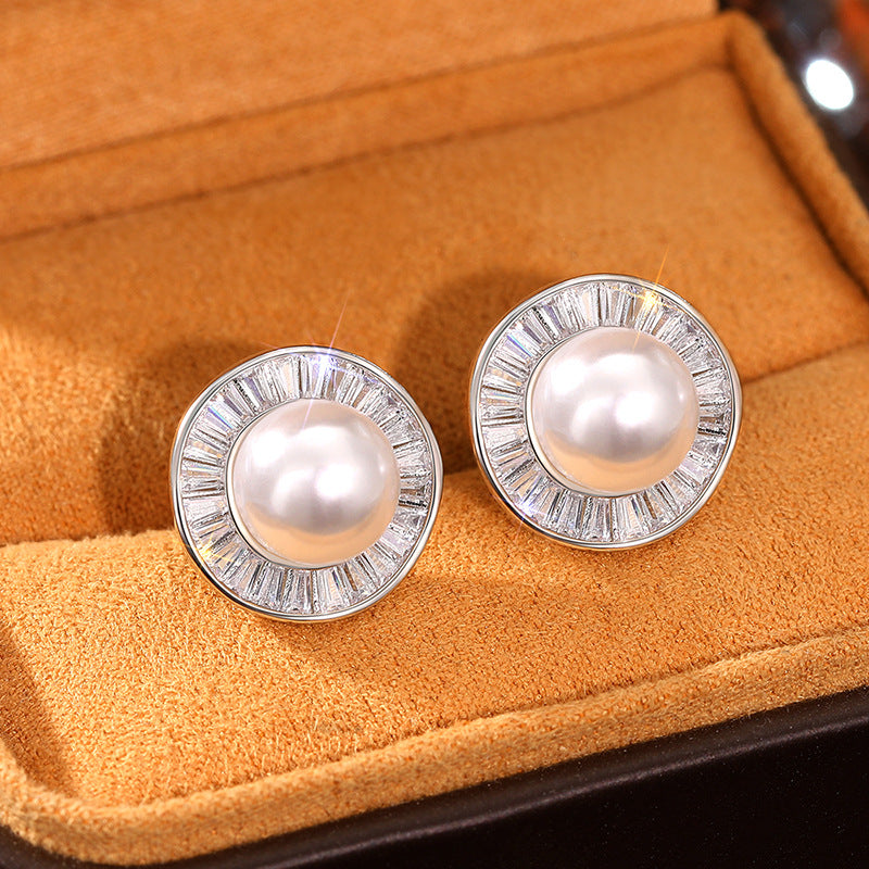 Delicate Artisan Pearl Earring