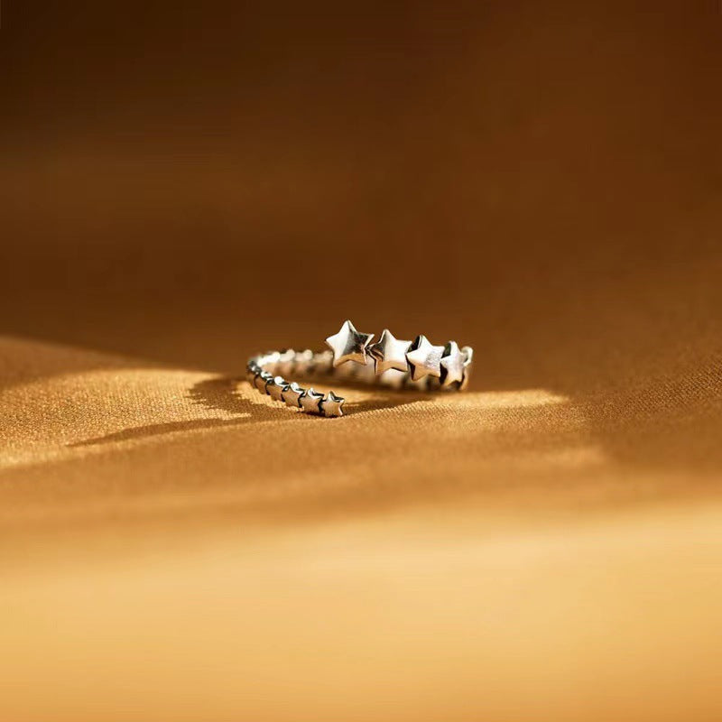 Beautiful Silver Ring with Unique Style