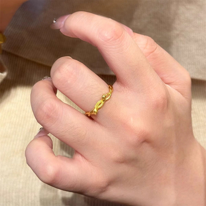 Vintage Handmade Gold Ring