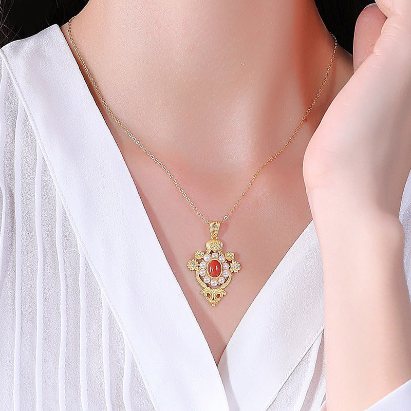 Delicate Artisan Pearl Necklace