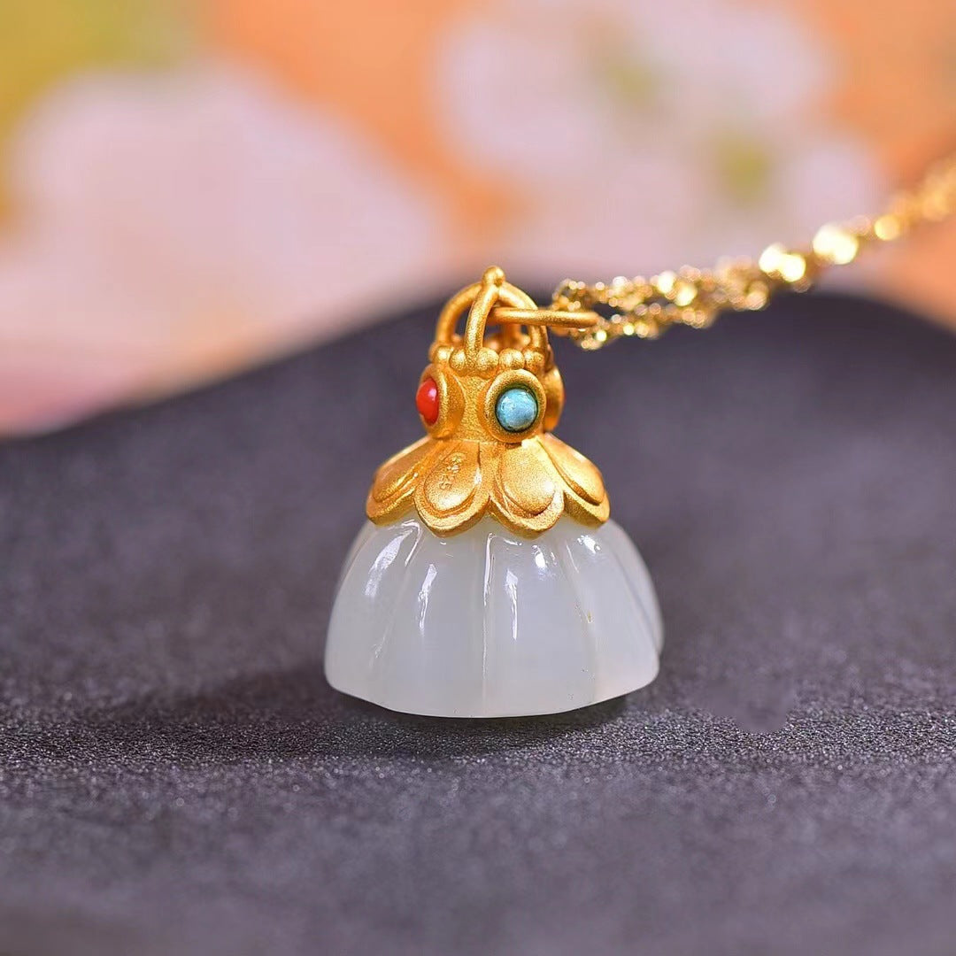 Vintage Handmade Gold Necklace