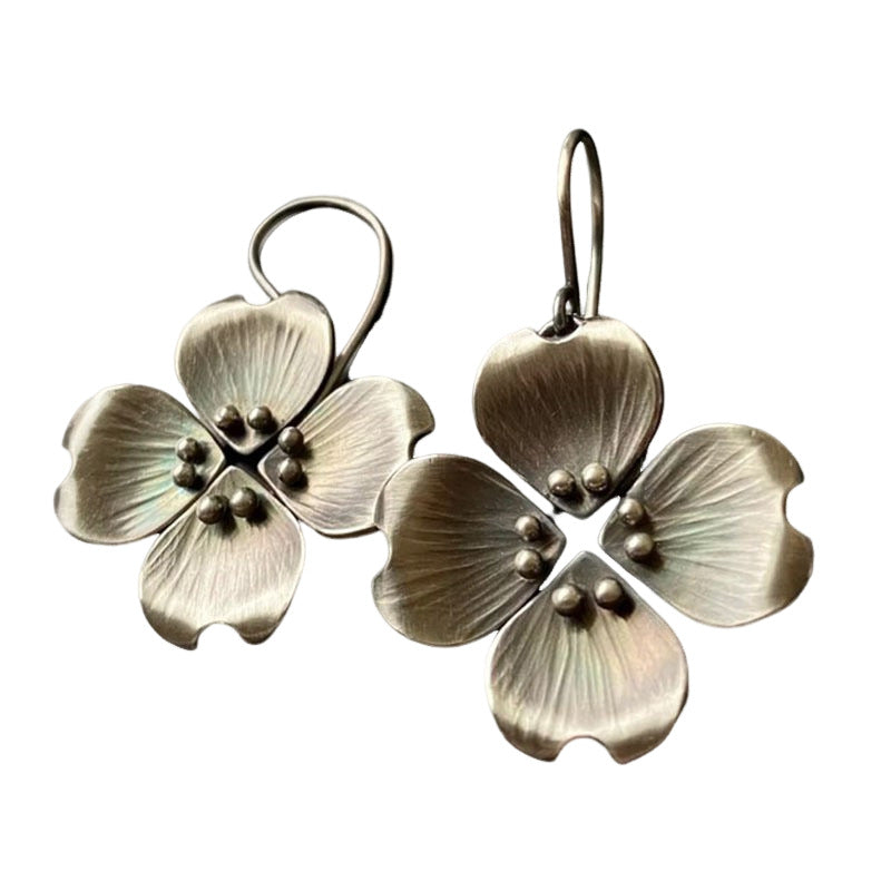 Classic Silver Earring with Timeless Appeal