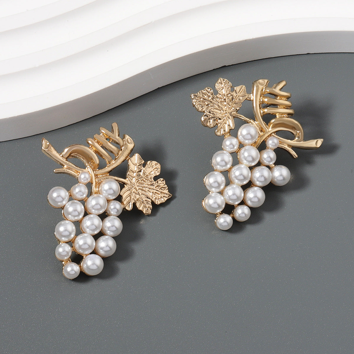 Delicate Artisan Pearl Earring