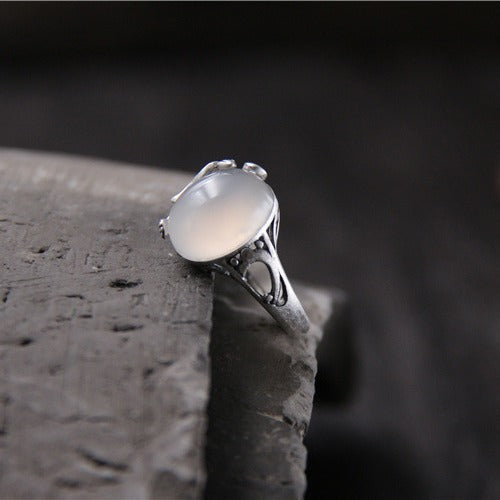 Romantic Silver Ring for Special Moments