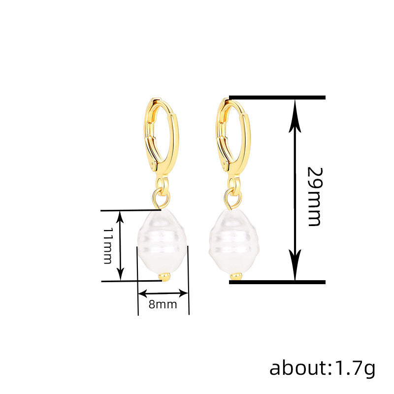 Vintage Handmade Pearl Earring
