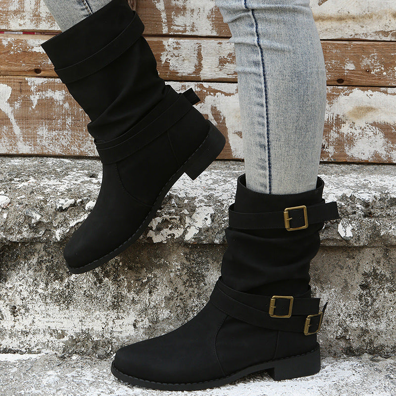 Classic Orthopedic Boots with Timeless Style