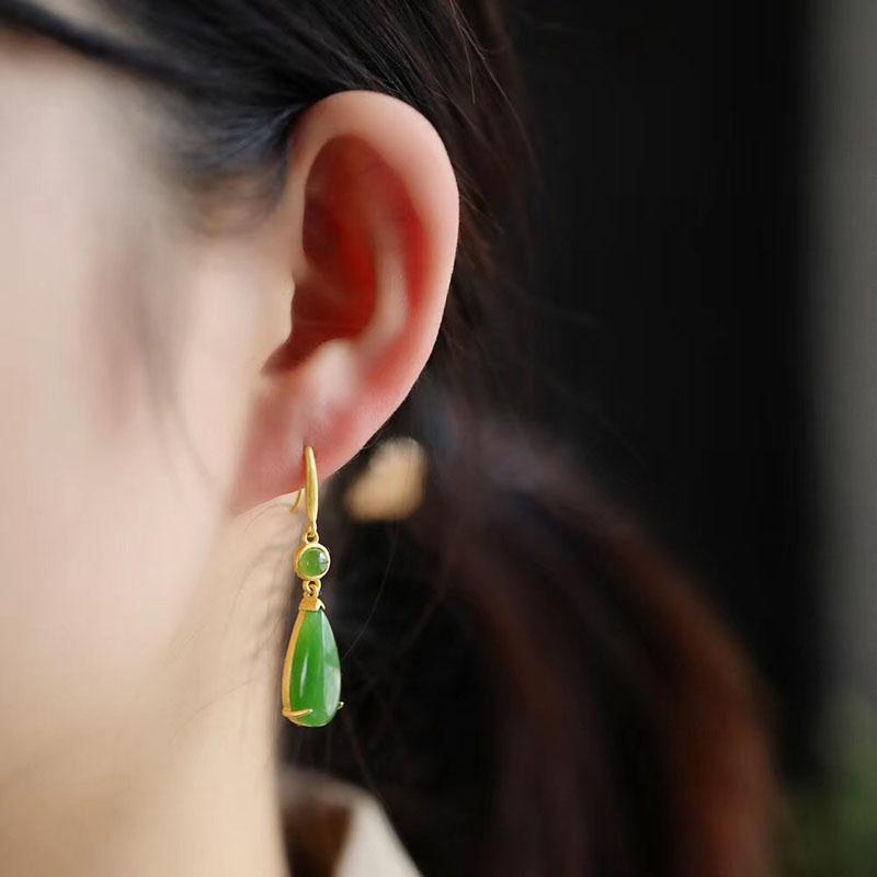 Delicate Artisan Silver Earring