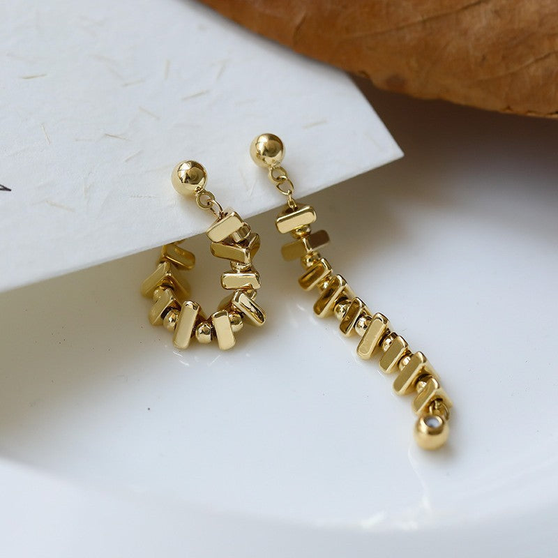 Delicate Artisan Silver Earring