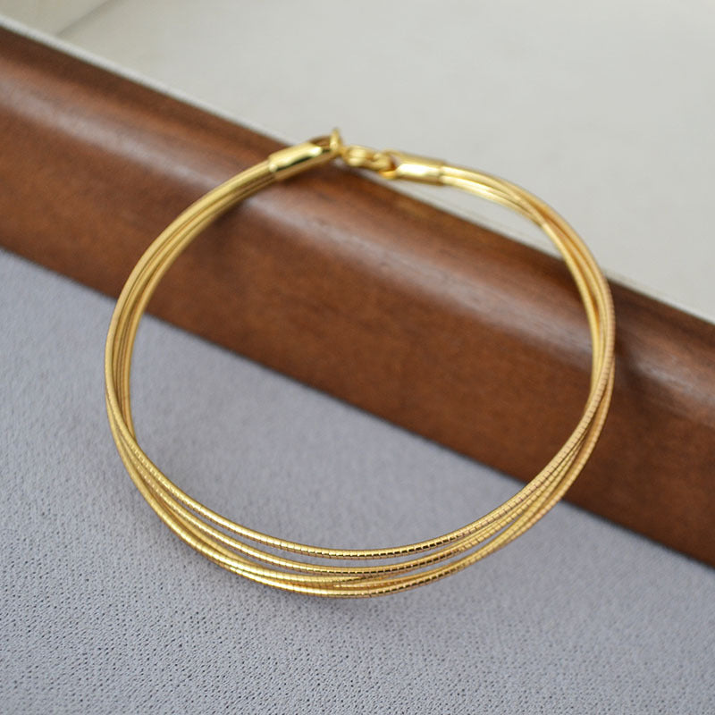 Stunning Gold Bracelet for Daily Wear
