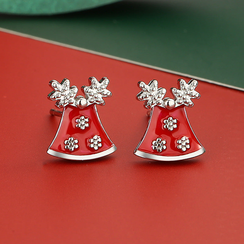 Vintage Handmade Silver Earring