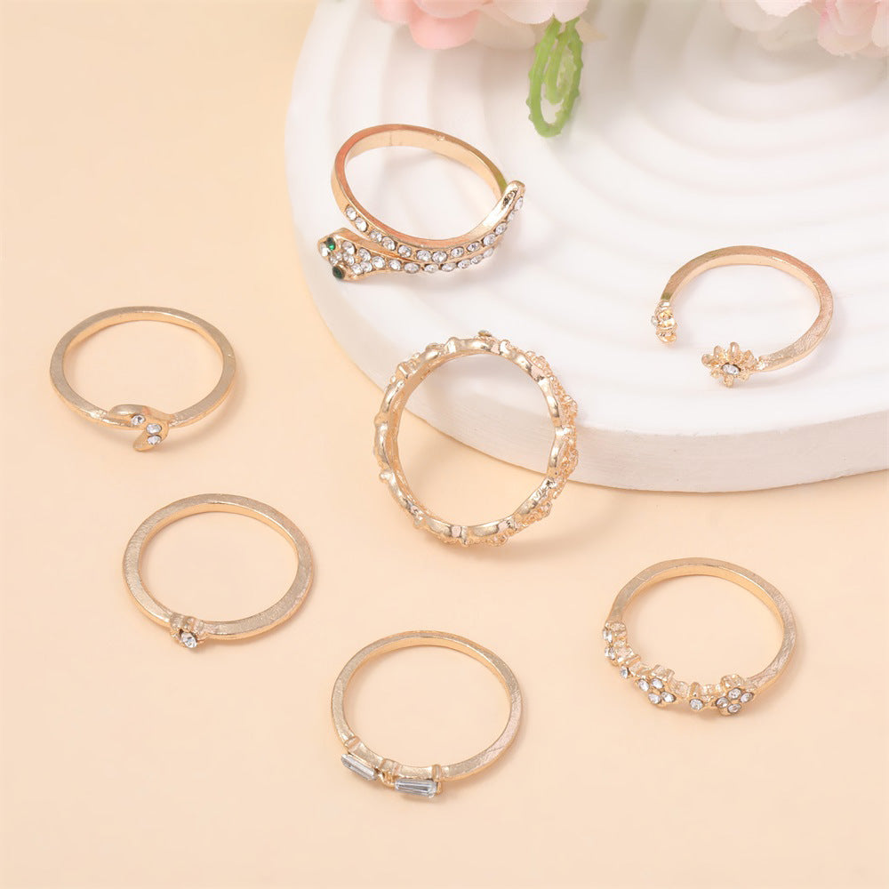 Delicate Artisan Gold Ring