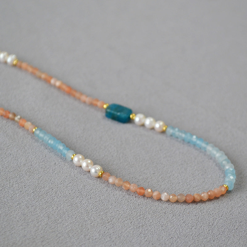 Delicate Artisan Pearl Necklace