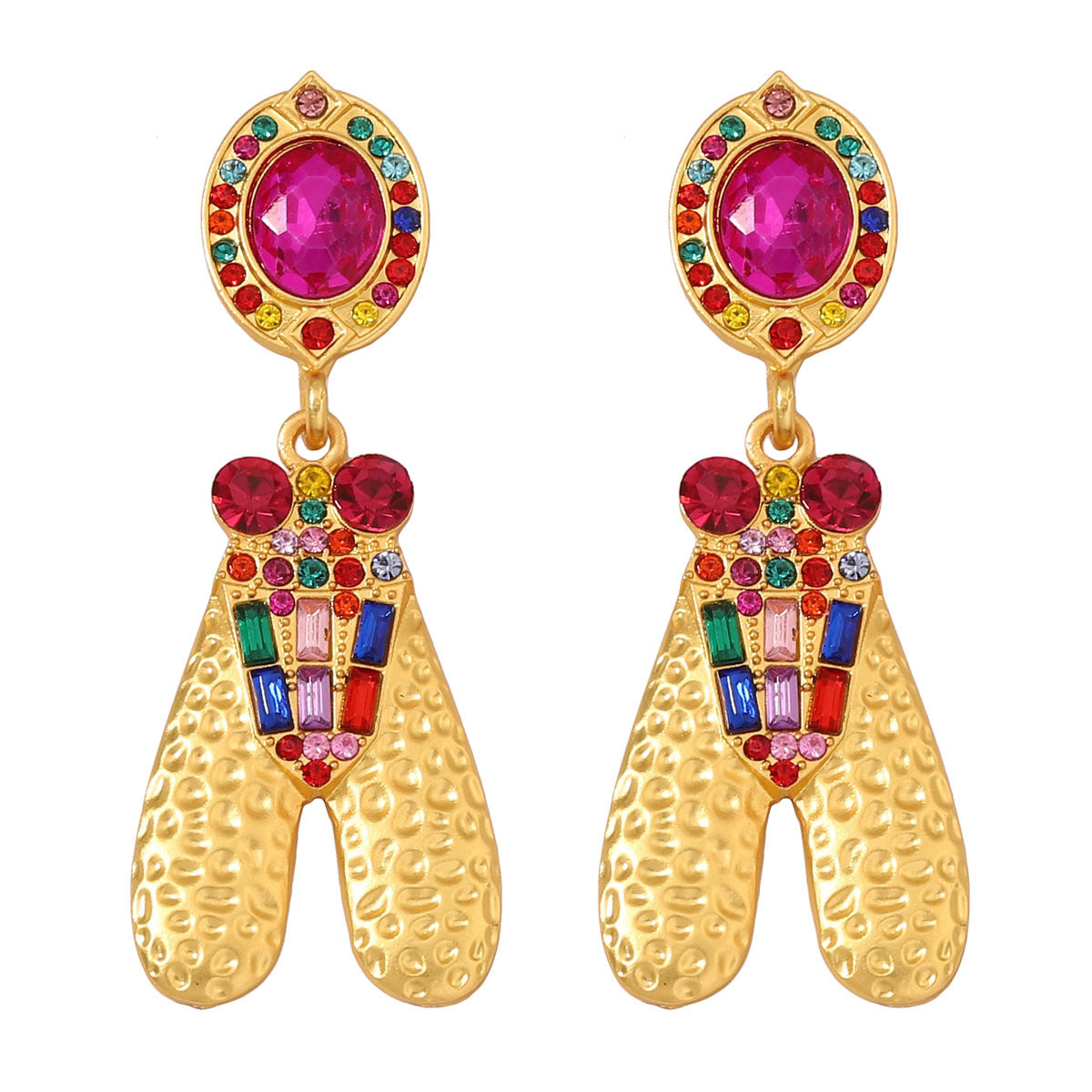 Beautiful Gold Earring with Unique Style