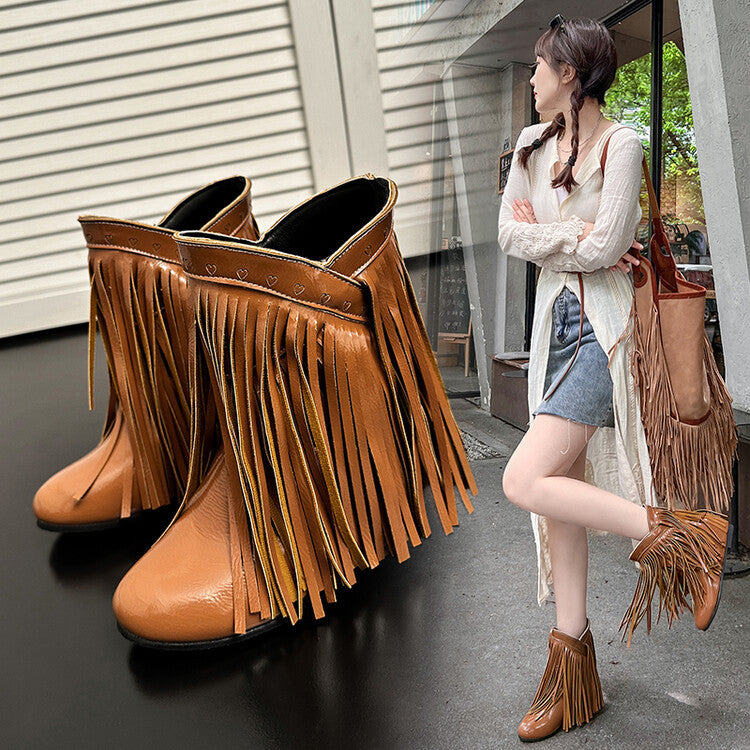 Vintage Inspired Orthopedic Boots