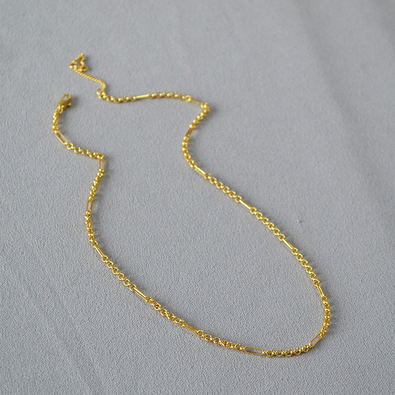 Delicate Artisan Gold Necklace