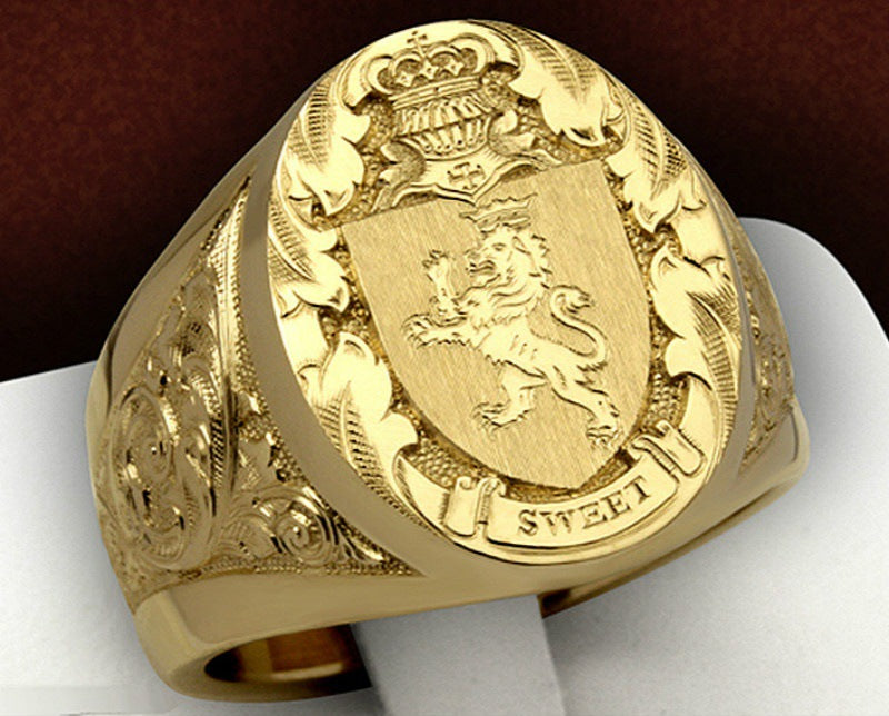 Beautiful Gold Ring with Unique Style