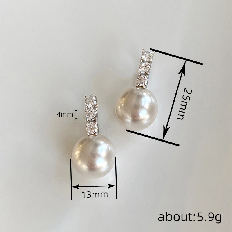 Delicate Artisan Pearl Earring
