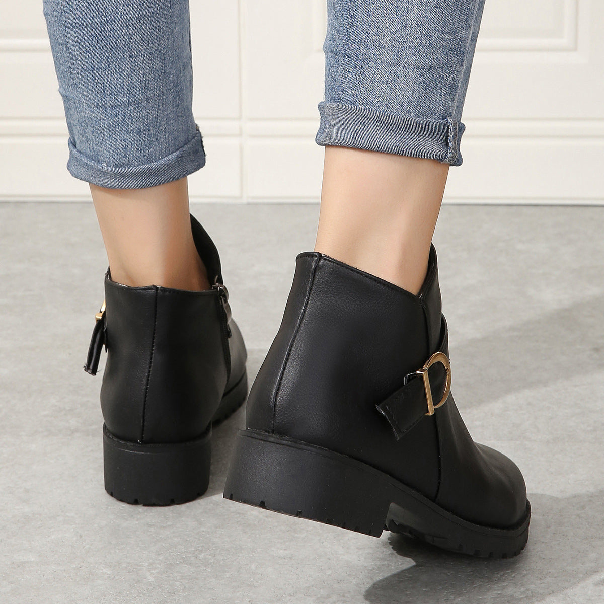 Classic Orthopedic Boots with Timeless Style