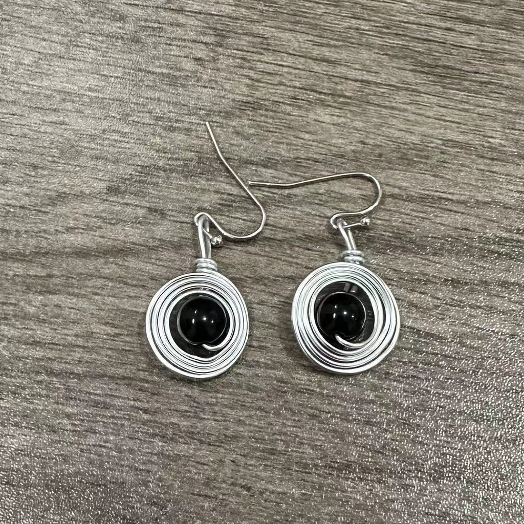 Vintage Handmade Silver Earring