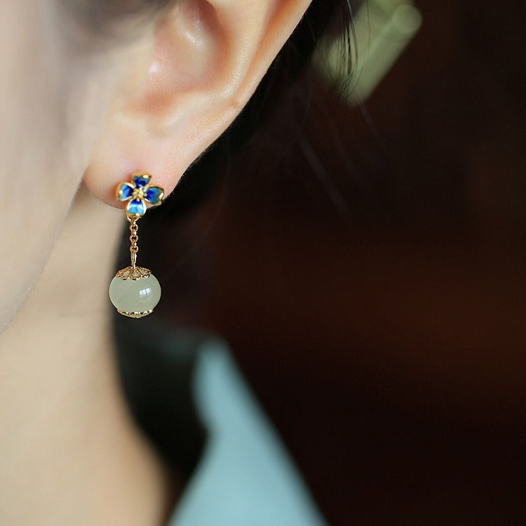 Delicate Artisan Silver Earring