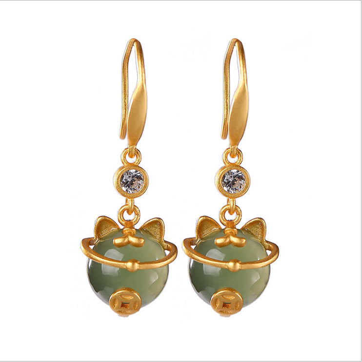 Beautiful Gold Earring with Unique Style