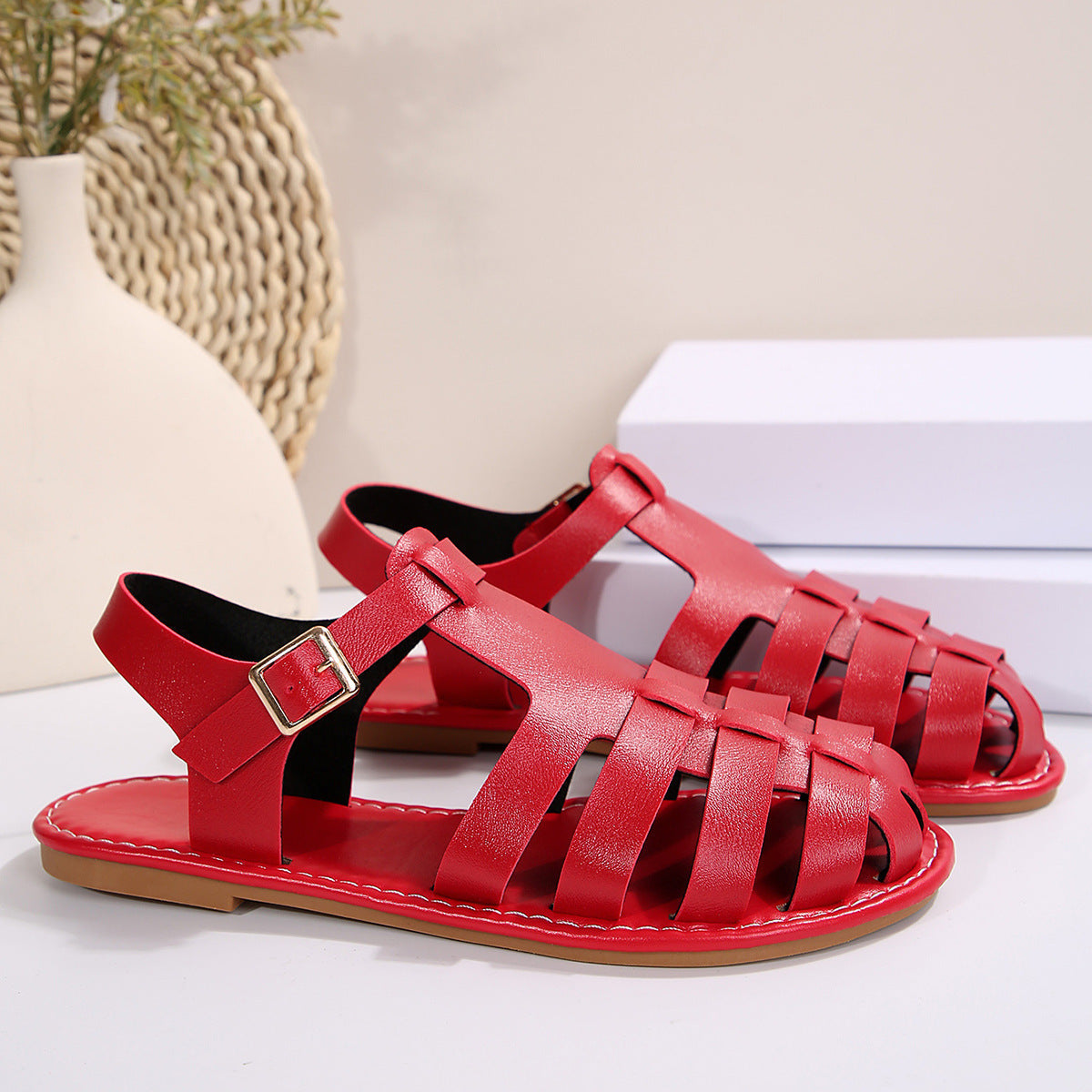 Vintage Inspired Orthopedic Sandals