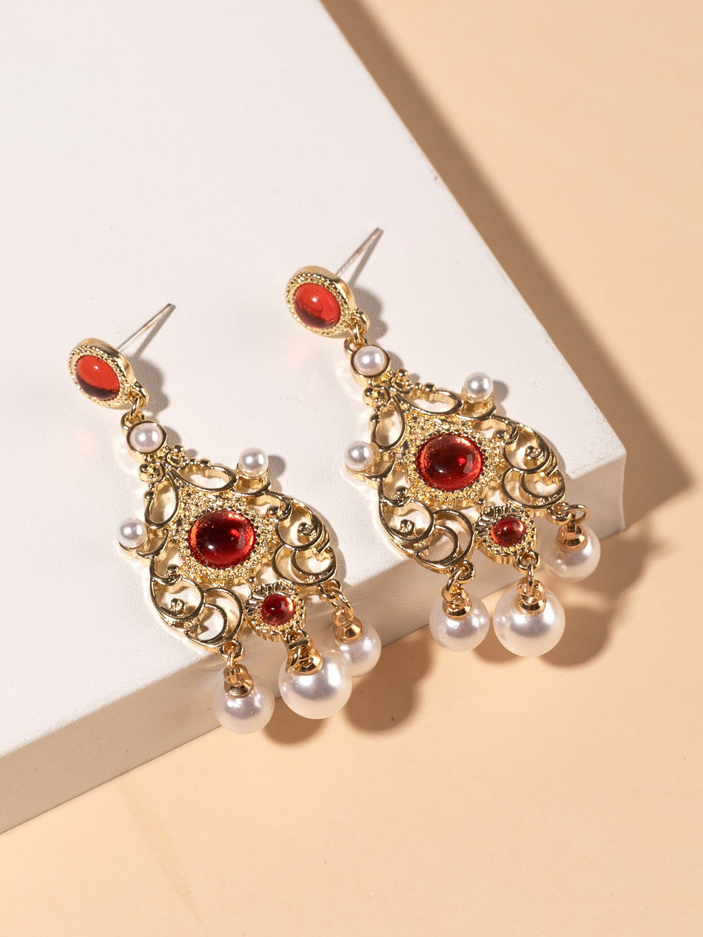 Delicate Artisan Pearl Earring