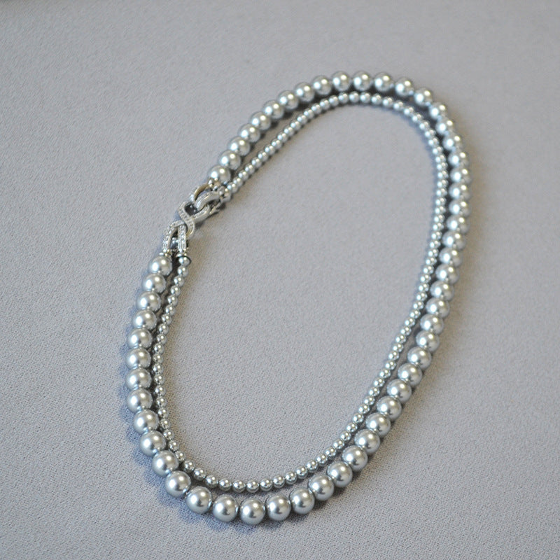 Vintage Handmade Pearl Necklace