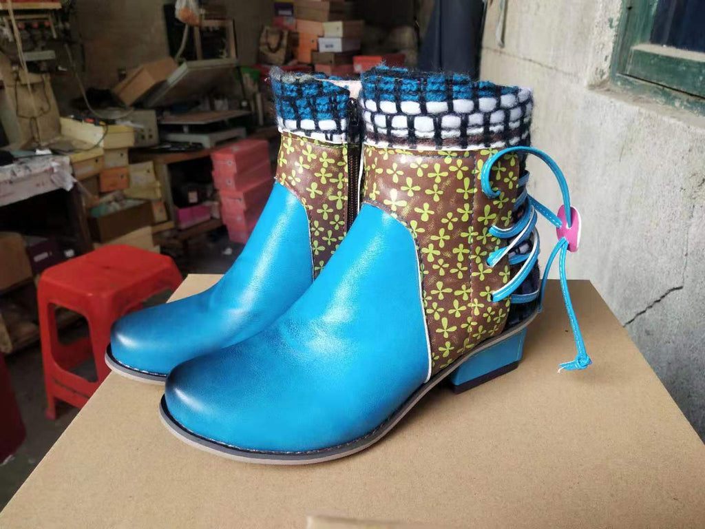 Chic Orthopedic Boots with Unique Design