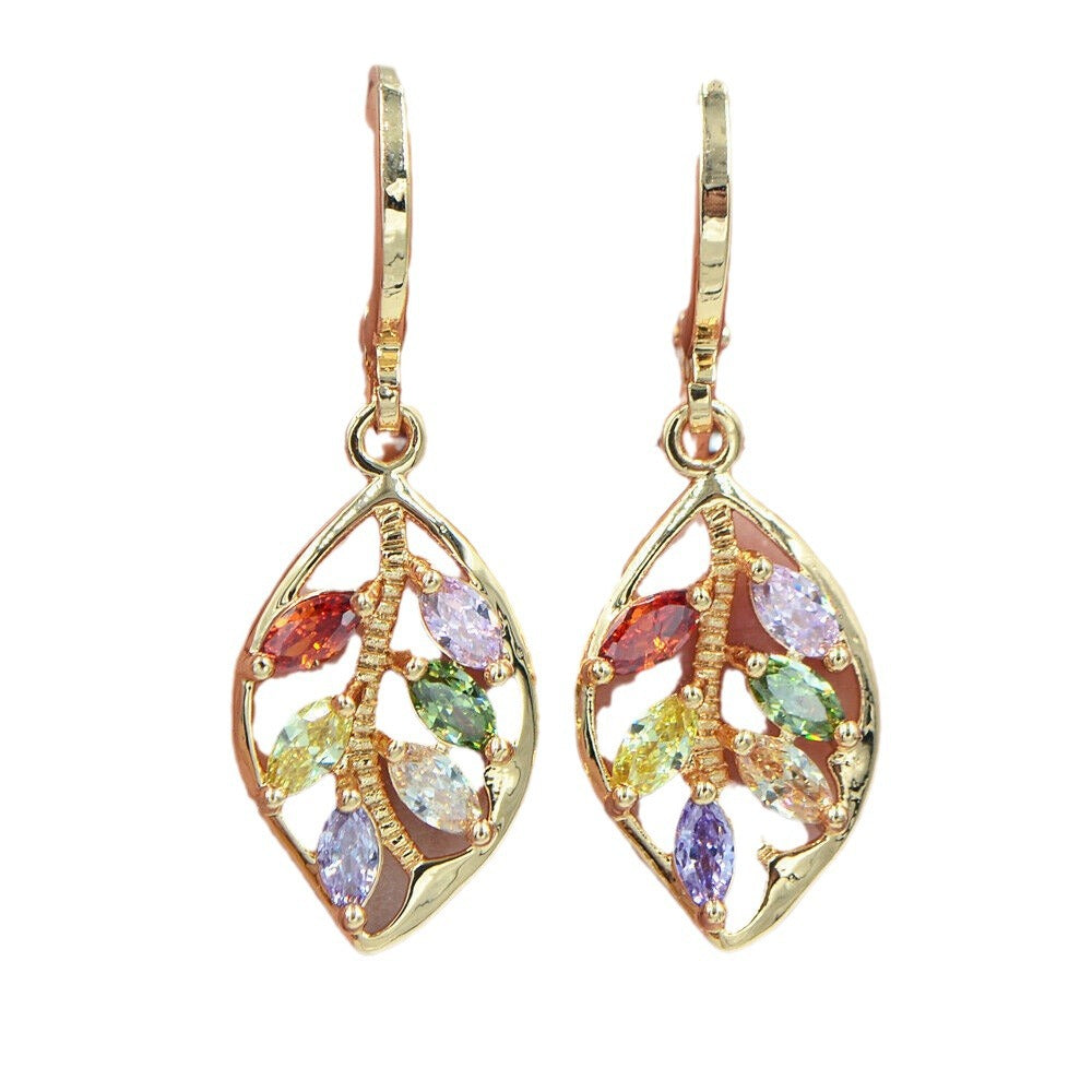 Vintage Handmade Gold Earring