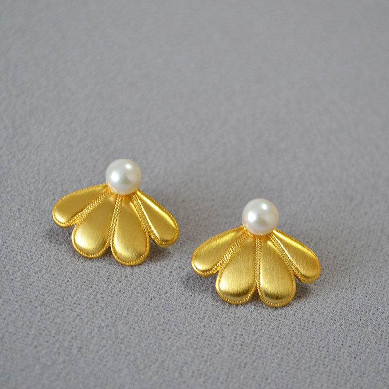 Vintage Handmade Silver Earring